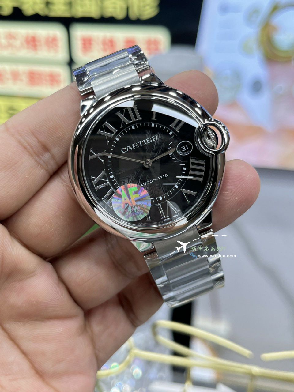 AF Cartier  蓝气球男装42毫米 Perfect  Replica Copy  Watches WSBB0049 wrist watches  / K353