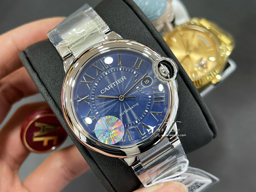 AF Cartier  蓝气球男装42毫米 Perfect  Replica Copy  Watches WSBB0049 wrist watches  / K353