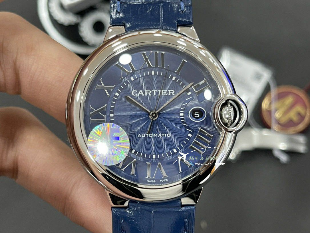 AF Cartier  蓝气球男装42毫米 Perfect  Replica Copy  Watches WSBB0049 wrist watches  / K353