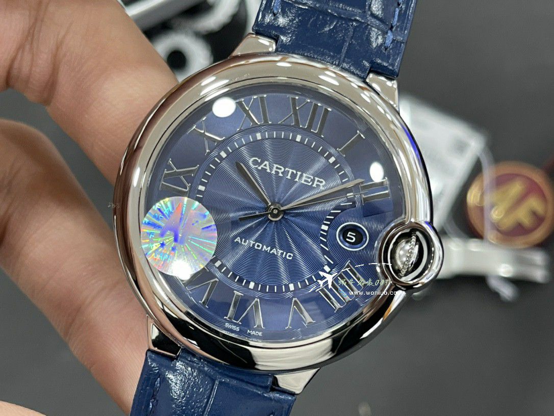 AF Cartier  蓝气球男装42毫米 Perfect  Replica Copy  Watches WSBB0049 wrist watches  / K353