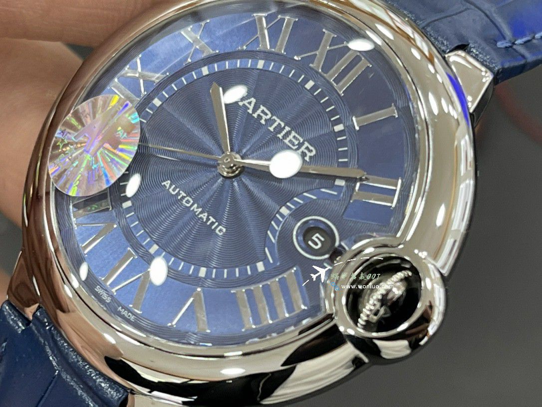 AF Cartier  蓝气球男装42毫米 Perfect  Replica Copy  Watches WSBB0049 wrist watches  / K353