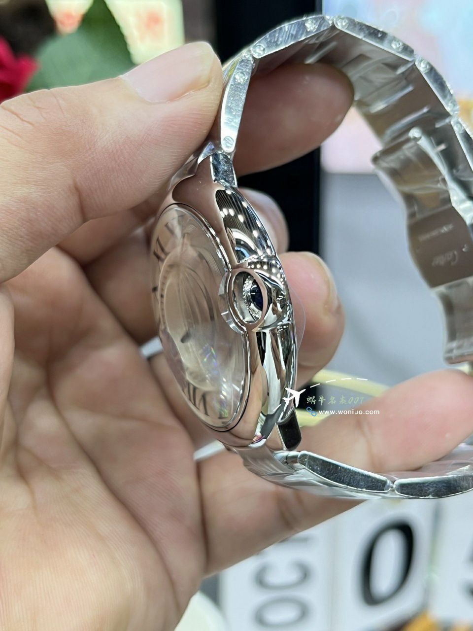 AF top  Replica Copy  Cartier  蓝气球42MM男款WSBB0003 wrist watches  / K359