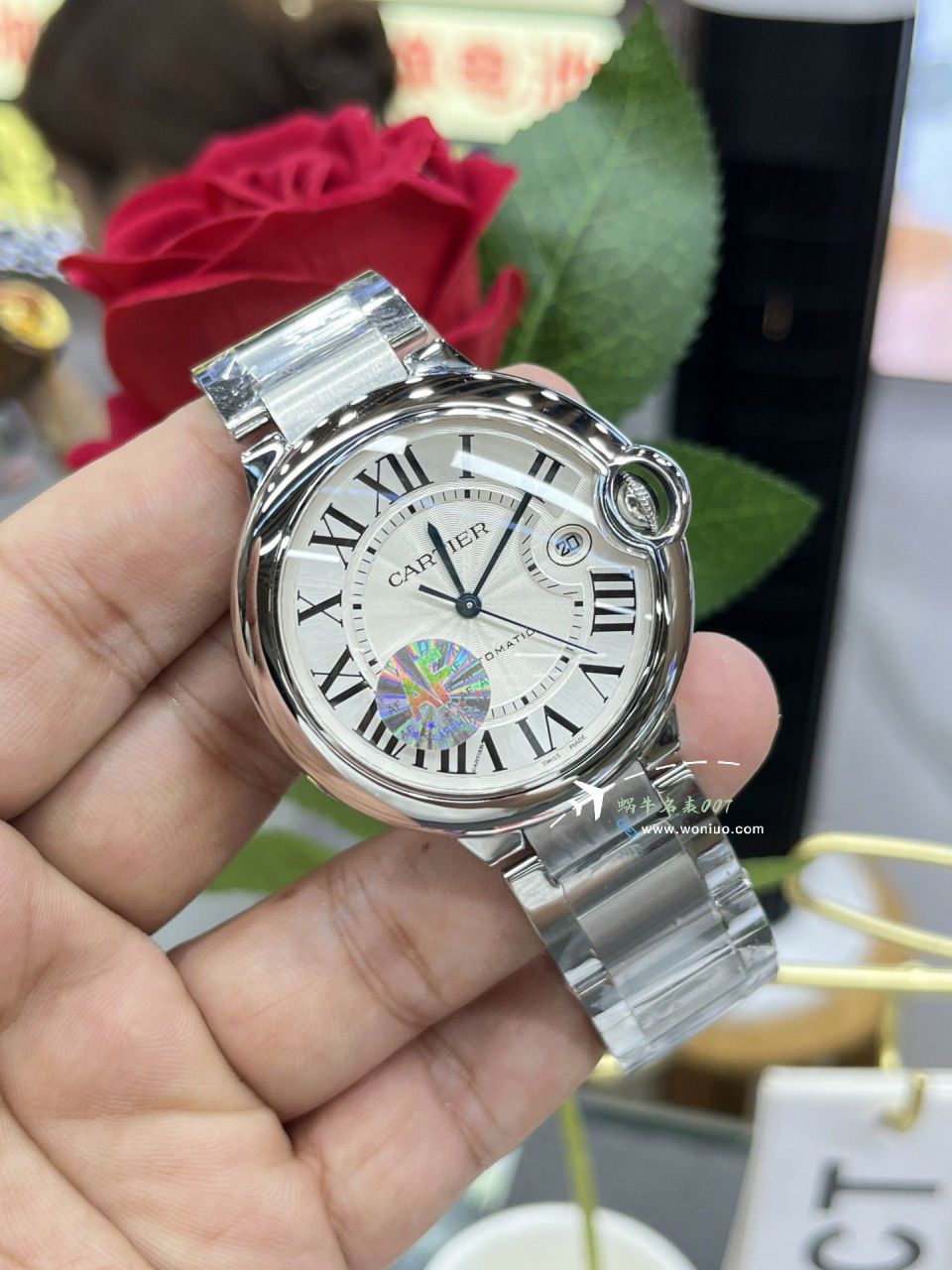 AF Factory  Best  Replica Copy  Cartier  蓝气球42毫米男款系列W2BB0031 wrist watches  / K360