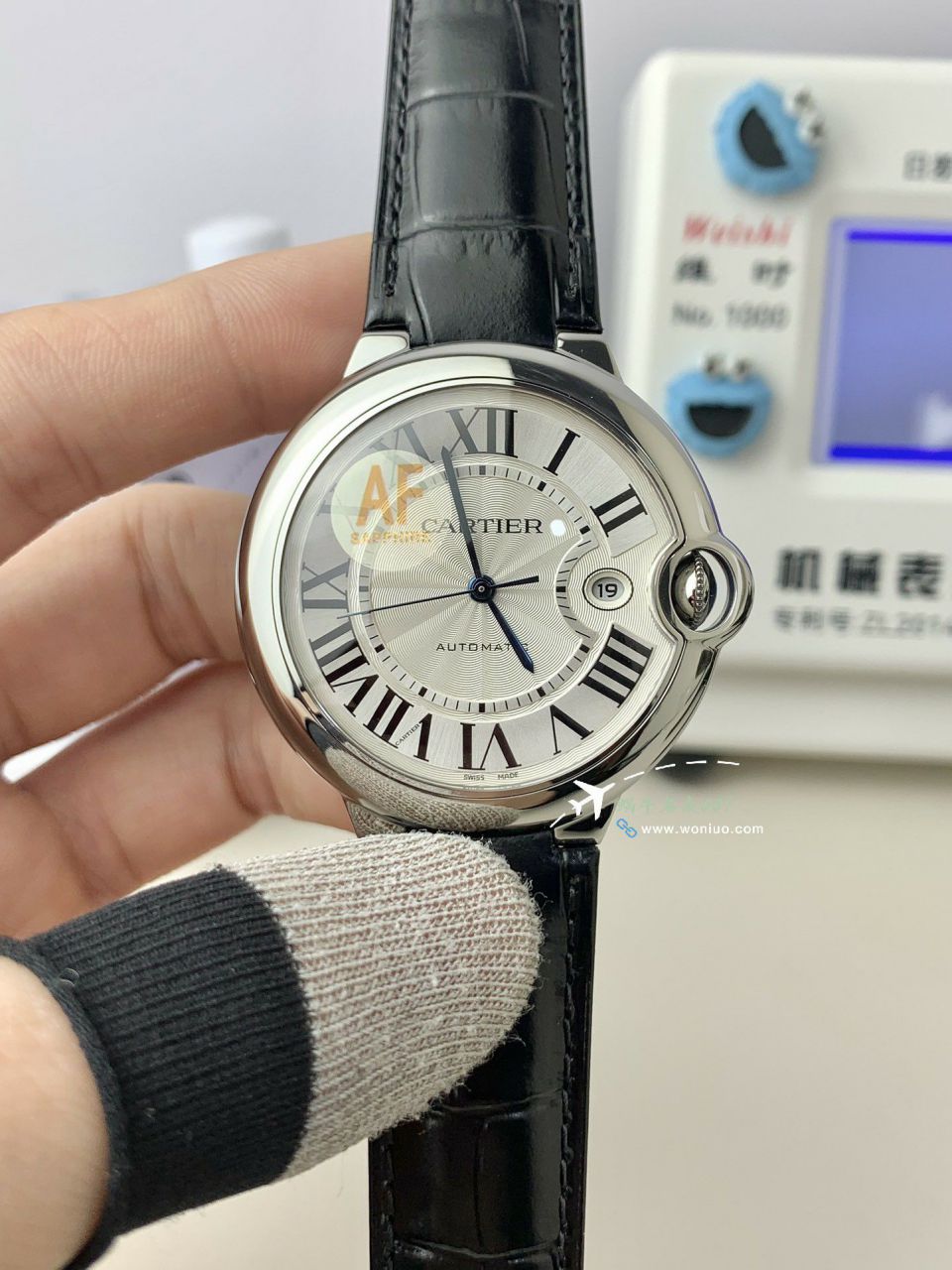 AF Factory  Best  Replica Copy  Cartier  蓝气球42毫米男款系列W2BB0031 wrist watches  / K360