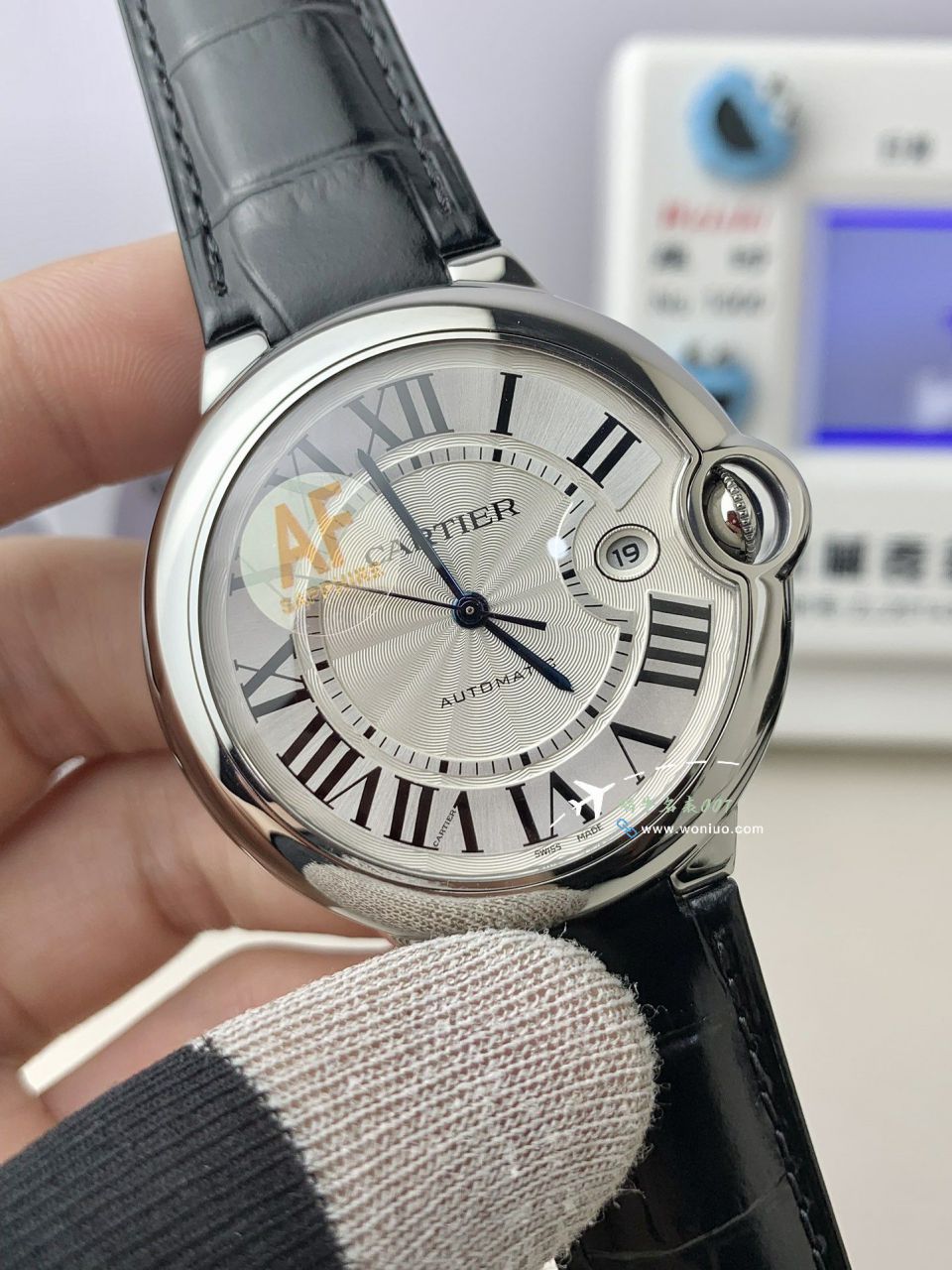 AF Factory  Best  Replica Copy  Cartier  蓝气球42毫米男款系列W2BB0031 wrist watches  / K360