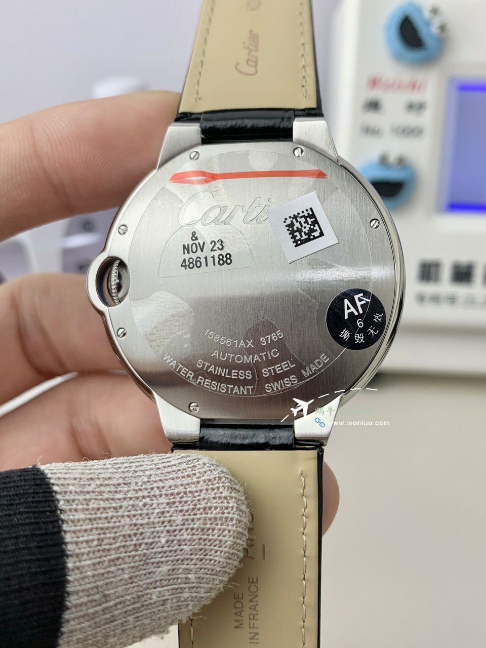 AF Factory  Best  Replica Copy  Cartier  蓝气球42毫米男款系列W2BB0031 wrist watches  / K360
