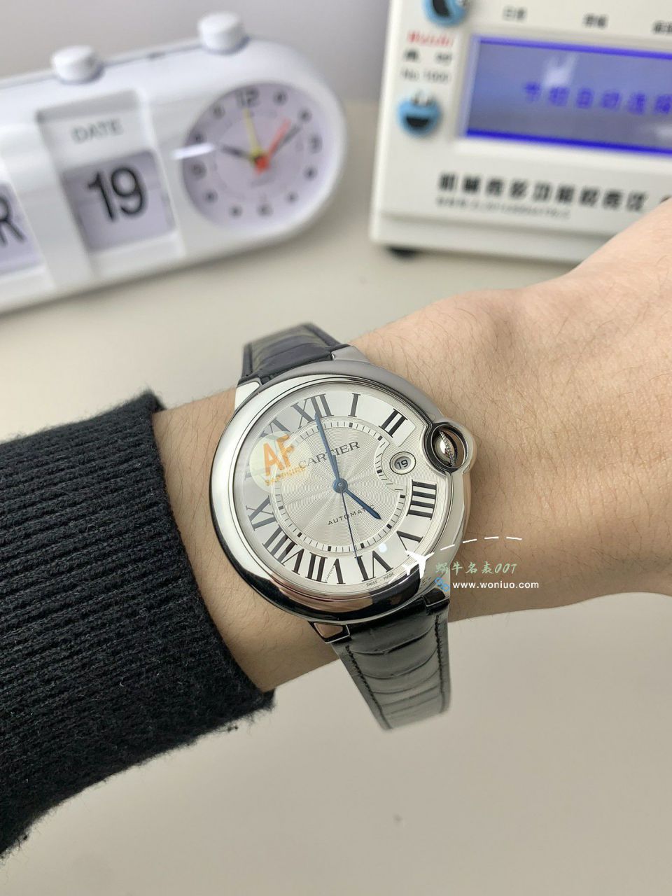 AF Factory  Best  Replica Copy  Cartier  蓝气球42毫米男款系列W2BB0031 wrist watches  / K360