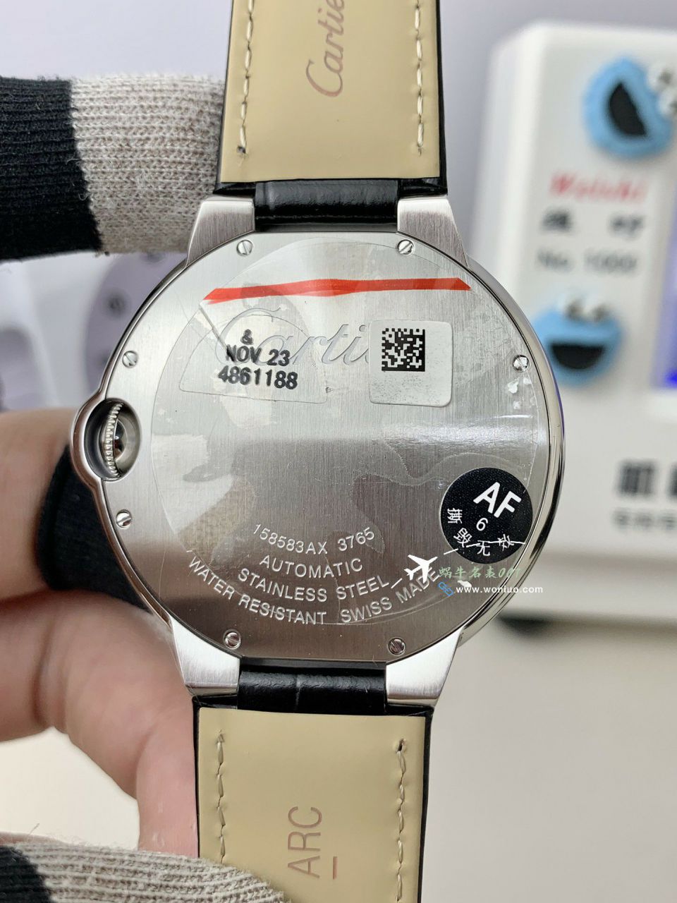 AF Factory  Best  Replica Copy  Cartier  蓝气球42毫米男款系列W2BB0031 wrist watches  / K360