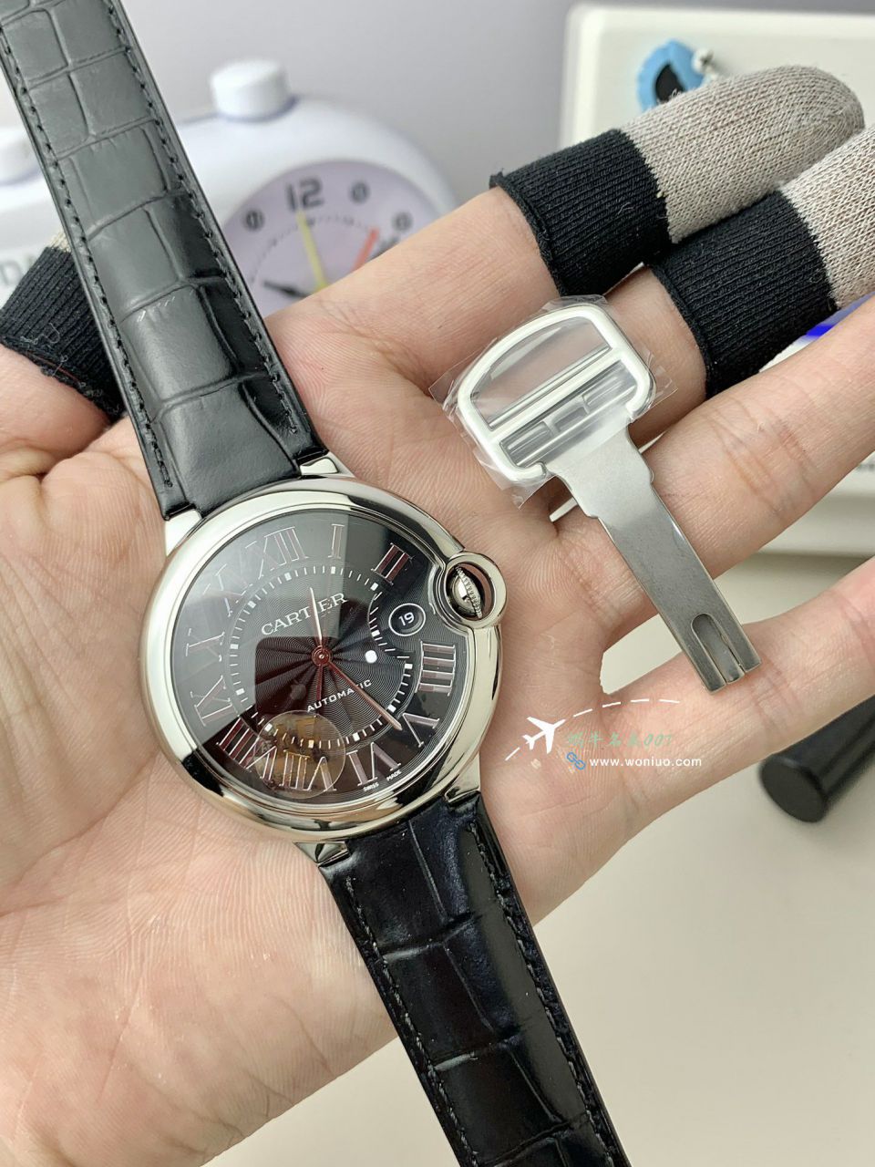 AF Factory  Best  Replica Copy  Cartier  蓝气球42毫米男款系列W2BB0031 wrist watches  / K360