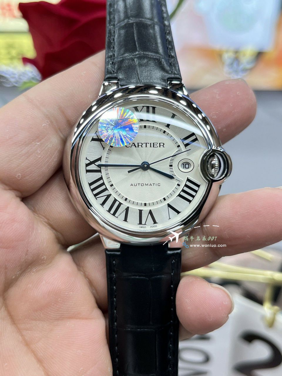 AF Factory  Best  Replica Copy  Cartier  蓝气球42毫米男款系列W2BB0031 wrist watches  / K360