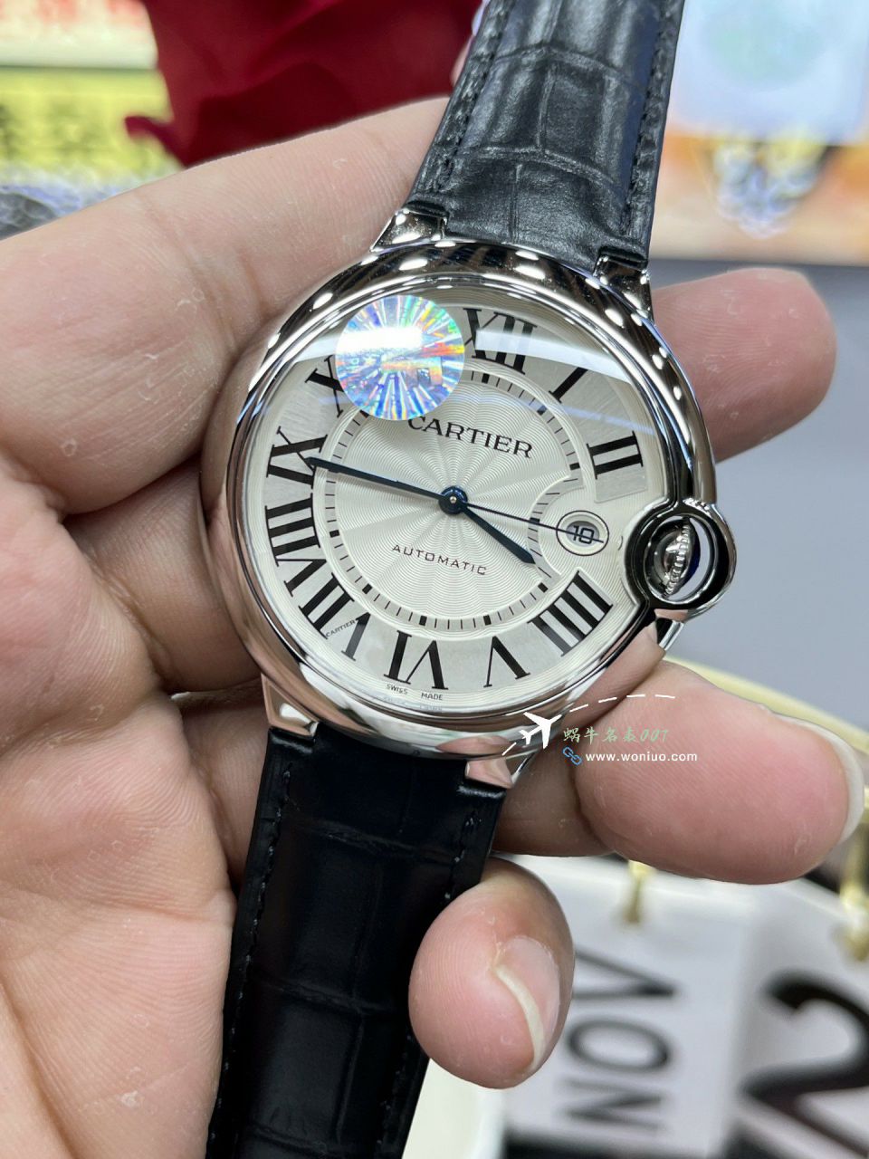AF Factory  Best  Replica Copy  Cartier  蓝气球42毫米男款系列W2BB0031 wrist watches  / K360