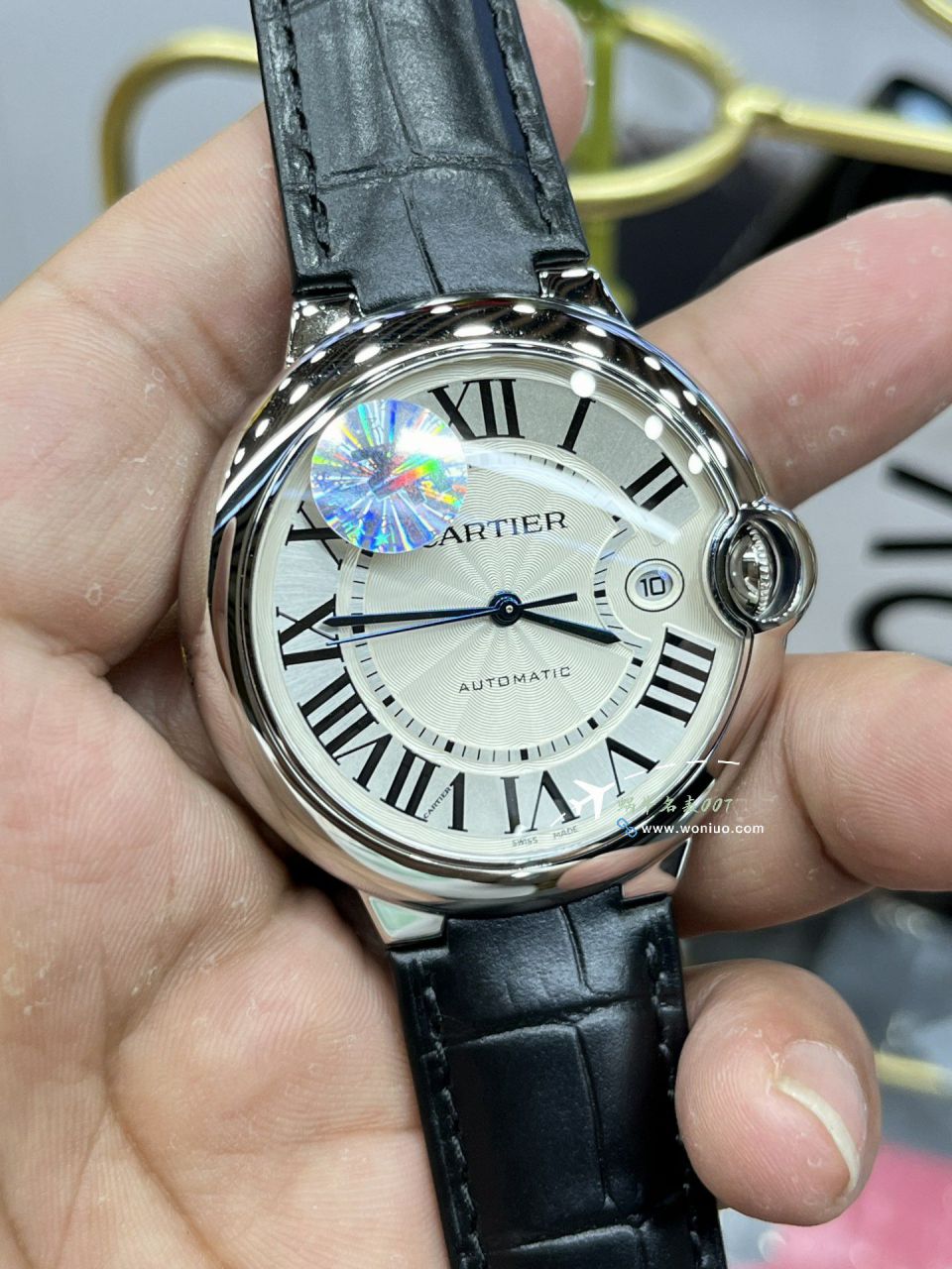 AF Factory  Best  Replica Copy  Cartier  蓝气球42毫米男款系列W2BB0031 wrist watches  / K360