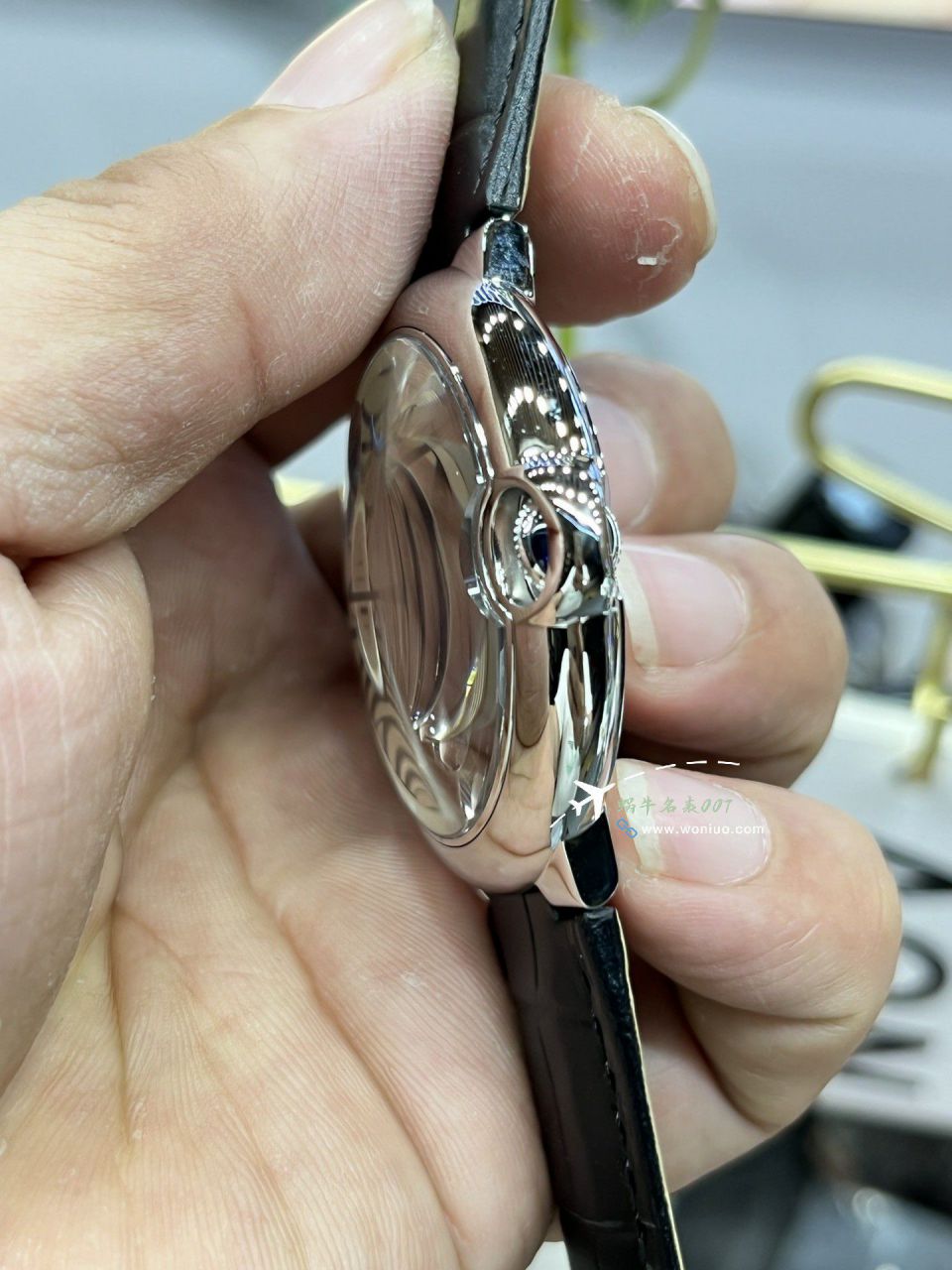 AF Factory  Best  Replica Copy  Cartier  蓝气球42毫米男款系列W2BB0031 wrist watches  / K360