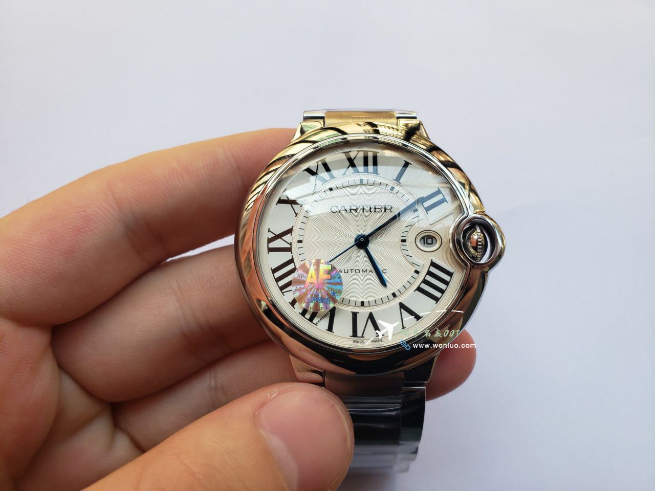 AF Factory  Best  Replica Copy  Cartier  蓝气球42毫米男款系列W2BB0031 wrist watches  / K360