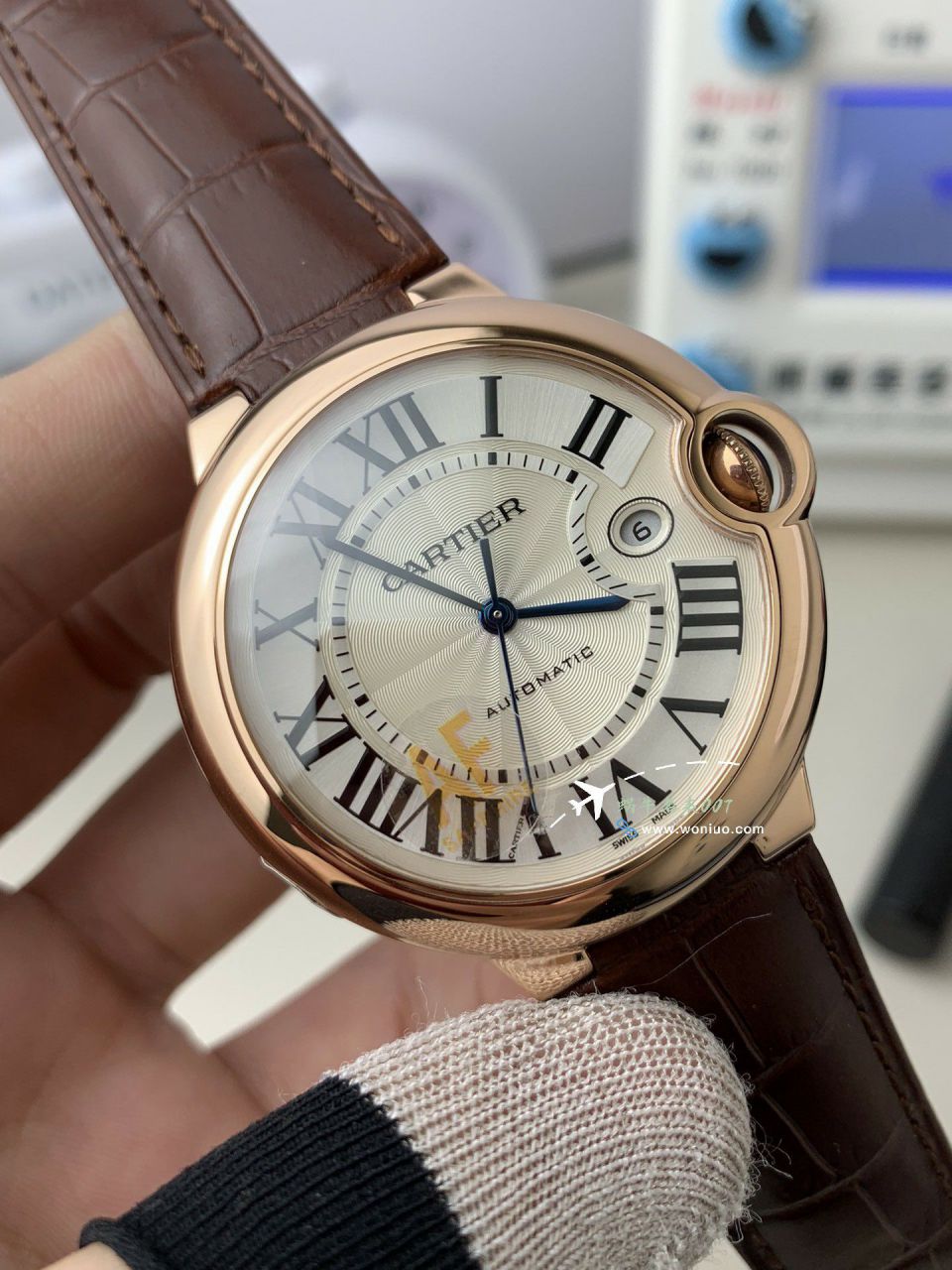 AF top  Replica Copy  Cartier  蓝气球42MM男款WSBB0003 wrist watches  / K359