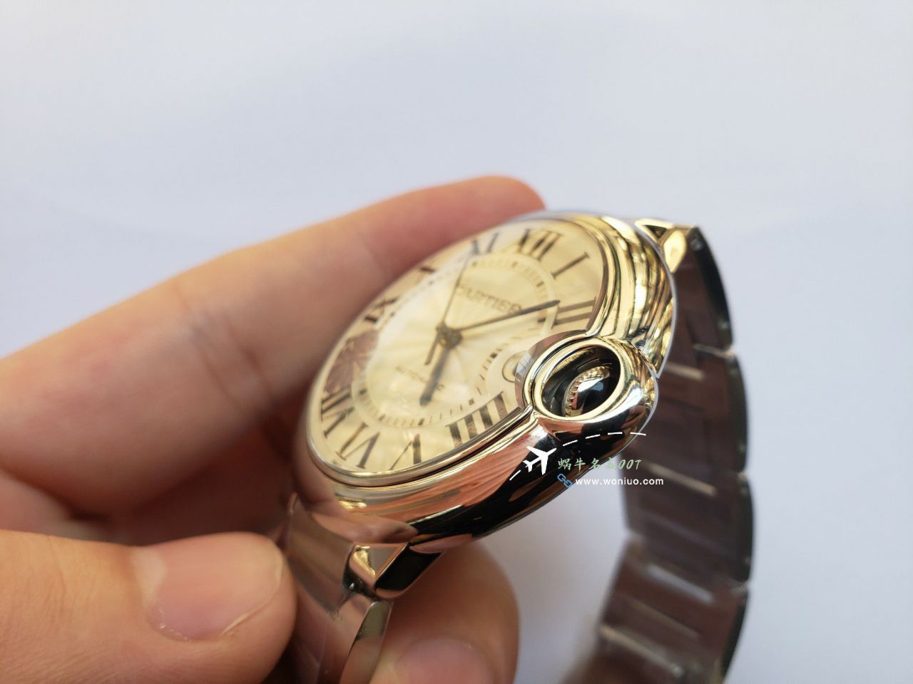 AF Factory  Best  Replica Copy  Cartier  蓝气球42毫米男款系列W2BB0031 wrist watches  / K360
