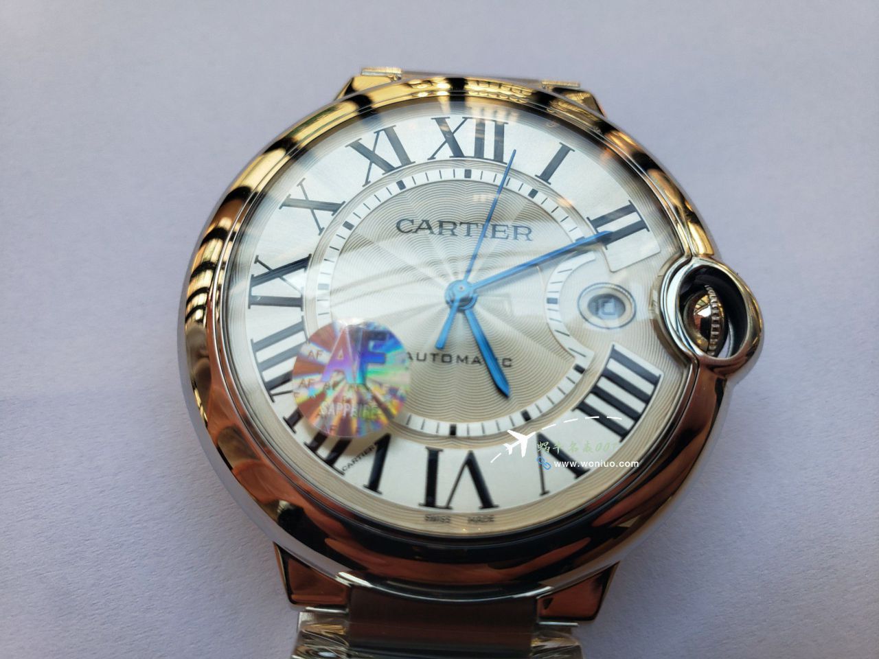 AF Factory  Best  Replica Copy  Cartier  蓝气球42毫米男款系列W2BB0031 wrist watches  / K360