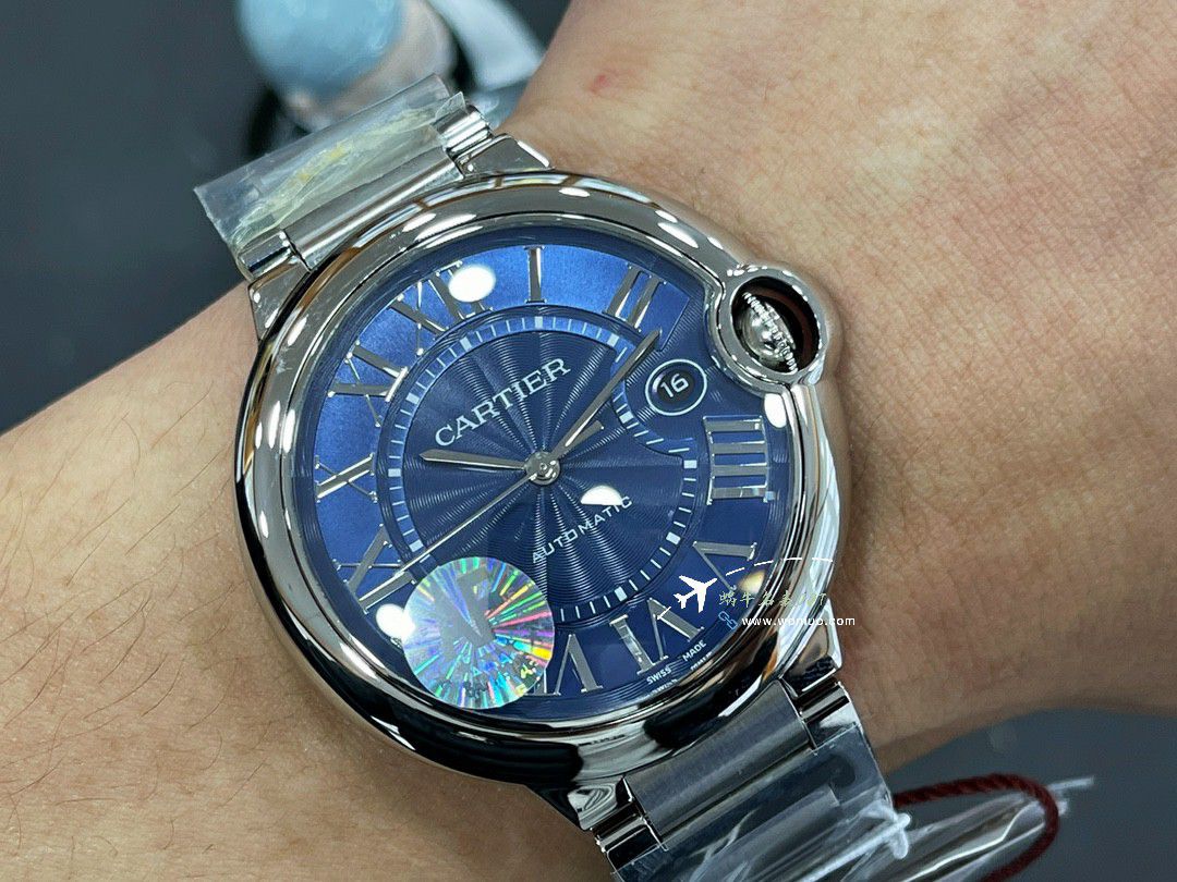 AF Factory  Best  Replica Copy  Cartier  蓝气球42毫米男款系列W2BB0031 wrist watches  / K360