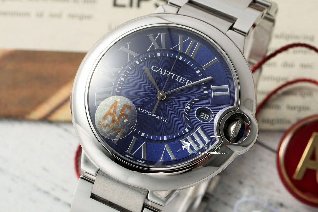 AF top  Replica Copy  Cartier  蓝气球42MM男款WSBB0003 wrist watches  / K359