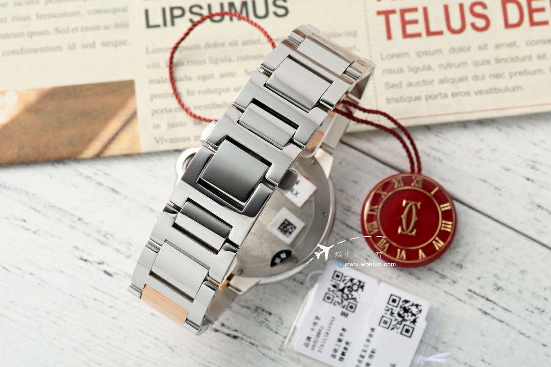 AF Factory  Best  Replica Copy  Cartier  蓝气球42毫米男款系列W2BB0031 wrist watches  / K360