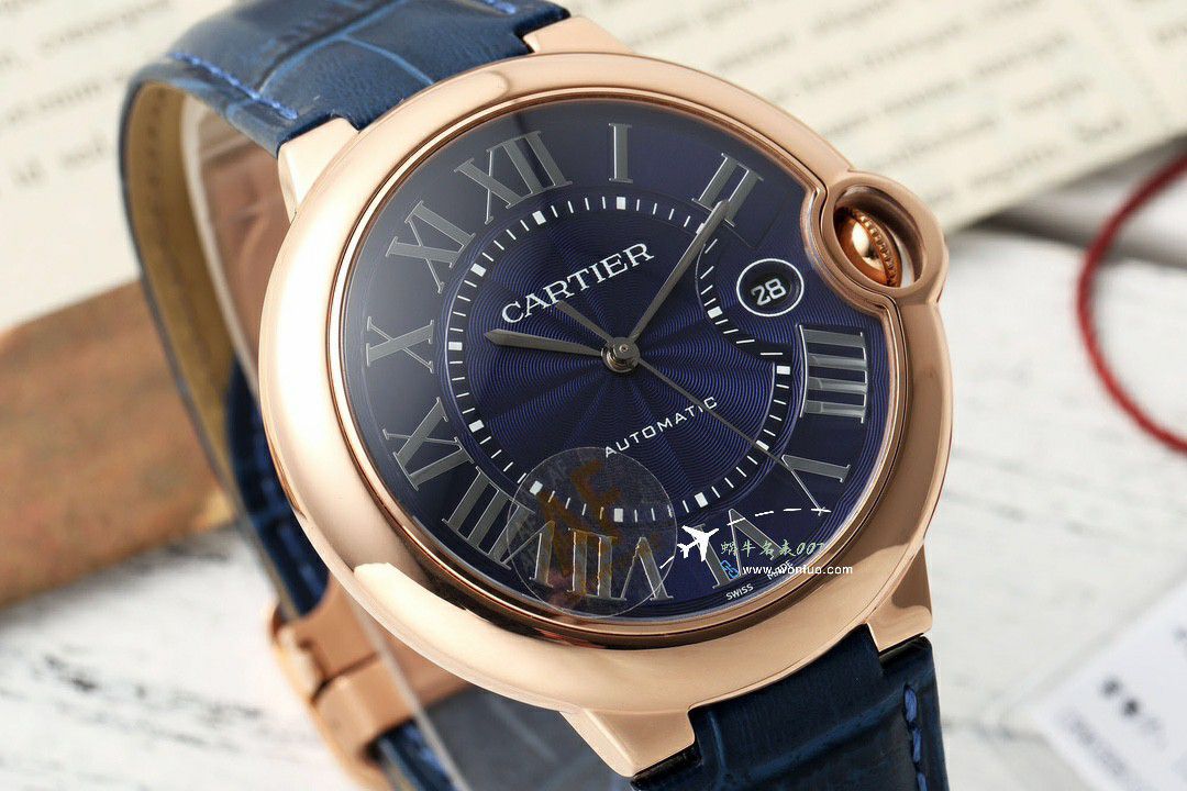 AF Factory  Best  Replica Copy  Cartier  蓝气球42毫米男款系列W2BB0031 wrist watches  / K360