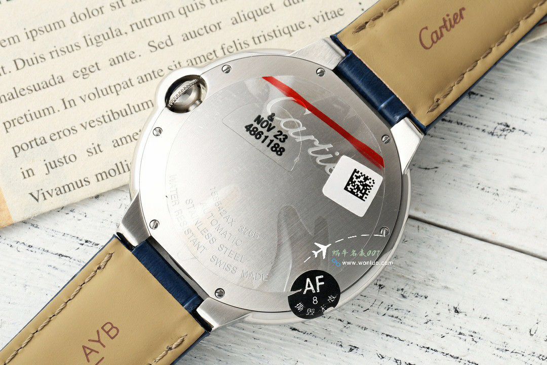 AF top  Replica Copy  Cartier  蓝气球42MM男款WSBB0003 wrist watches  / K359