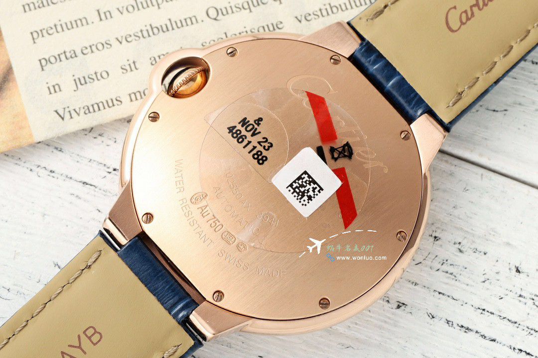 AF Factory  Best  Replica Copy  Cartier  蓝气球42毫米男款系列W2BB0031 wrist watches  / K360