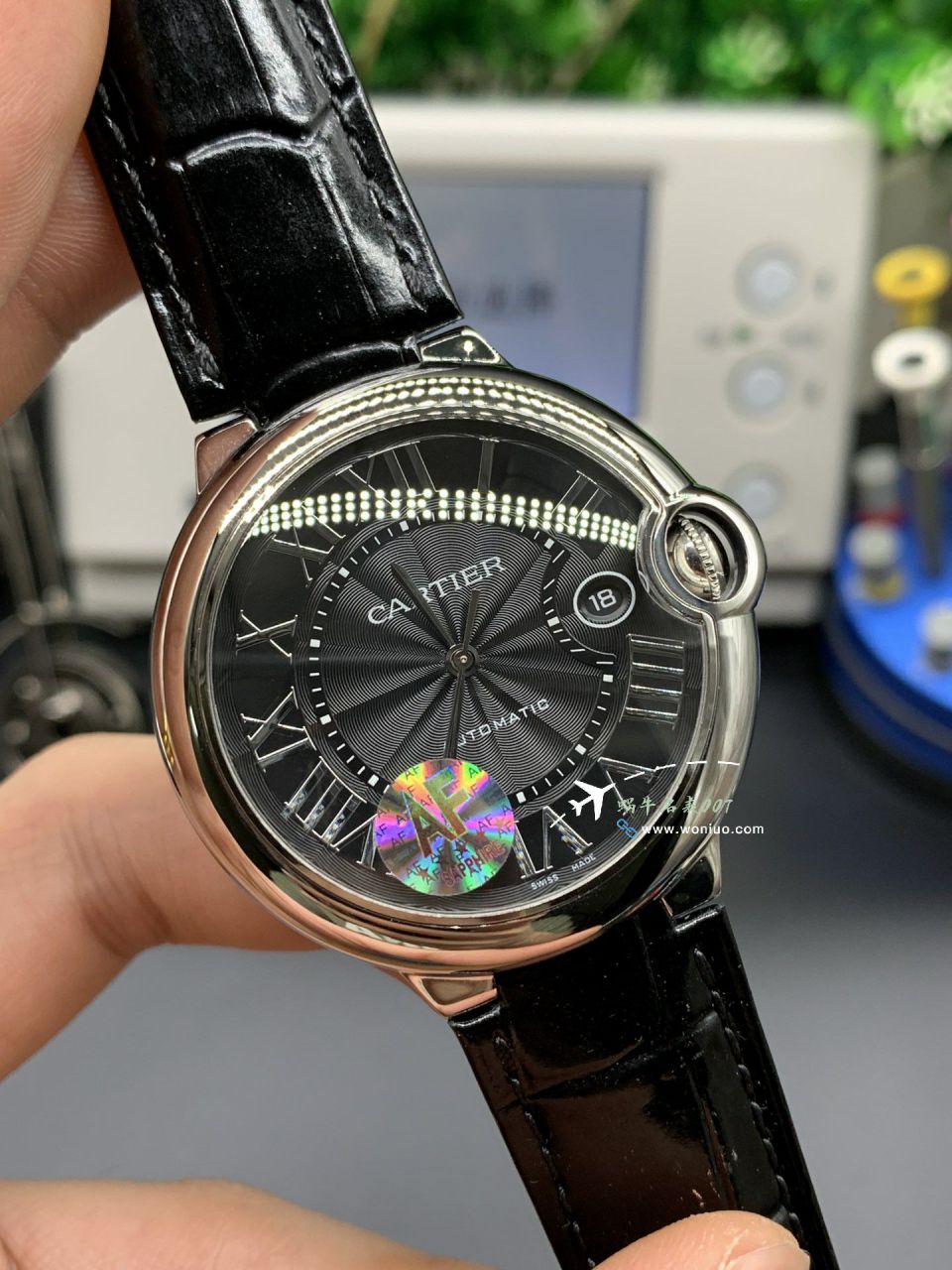 AF Factory  Best  Replica Copy  Cartier  蓝气球42毫米男款系列W2BB0031 wrist watches  / K360