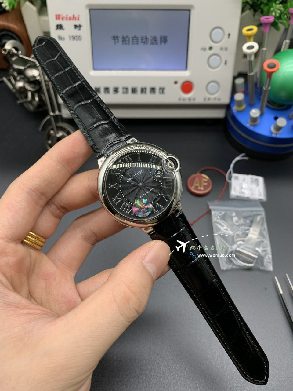 AF Factory  Best  Replica Copy  Cartier  蓝气球42毫米男款系列W2BB0031 wrist watches  / K360