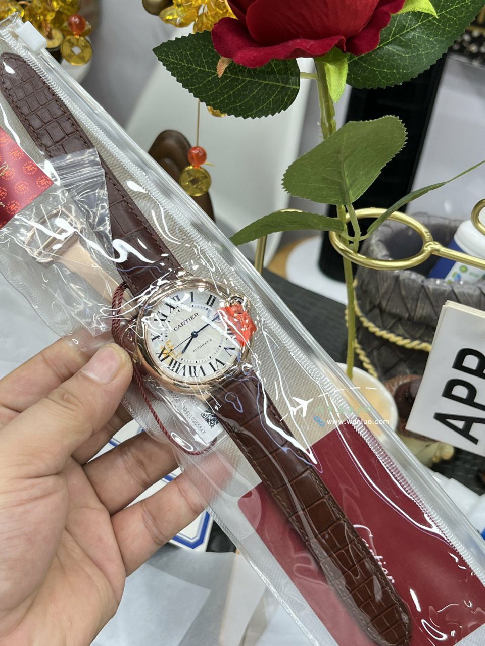AF Factory  Best  Replica Copy  Cartier  蓝气球42毫米男款系列W2BB0031 wrist watches  / K360