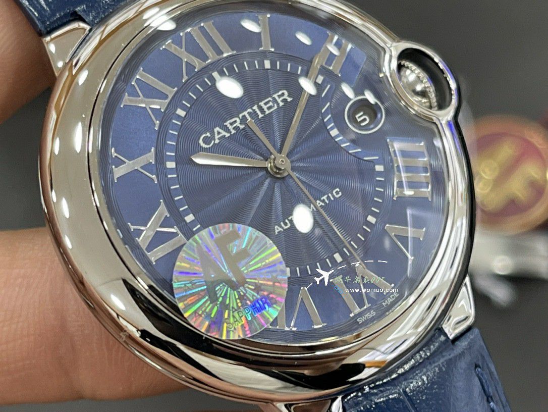AF top  Replica Copy  Cartier  蓝气球42MM男款WSBB0003 wrist watches  / K359
