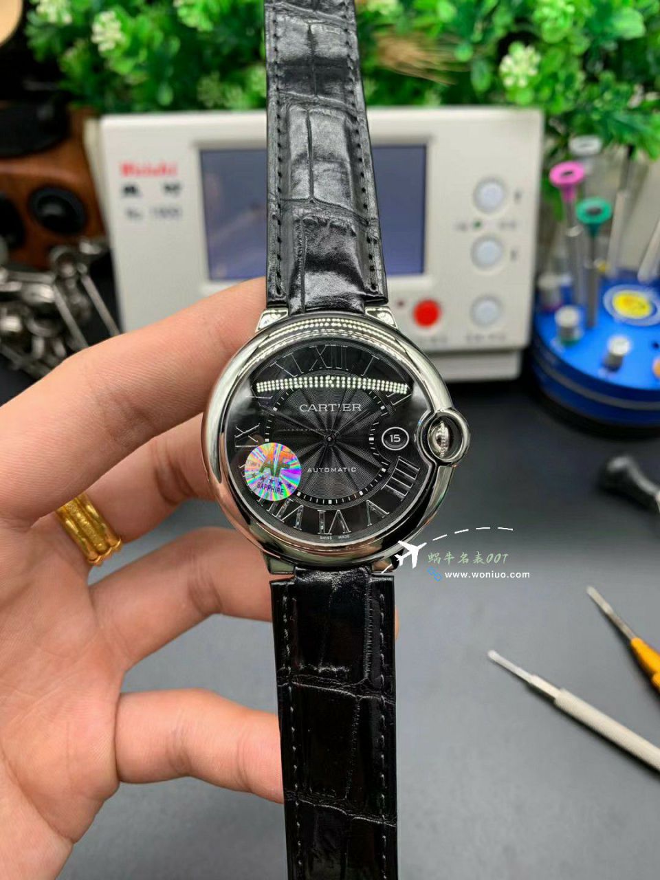 AF Factory  Best  Replica Copy  Cartier  蓝气球42毫米男款系列W2BB0031 wrist watches  / K360