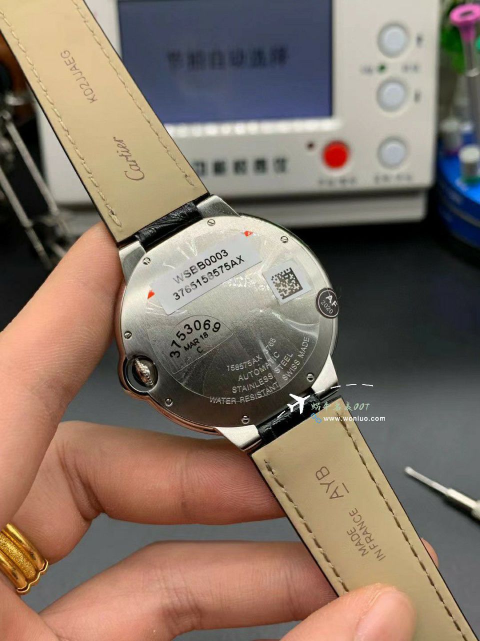 AF Factory  Best  Replica Copy  Cartier  蓝气球42毫米男款系列W2BB0031 wrist watches  / K360