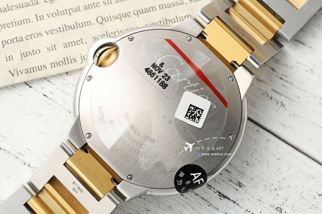 AF top  Replica Copy  Cartier  蓝气球42MM男款WSBB0003 wrist watches  / K359