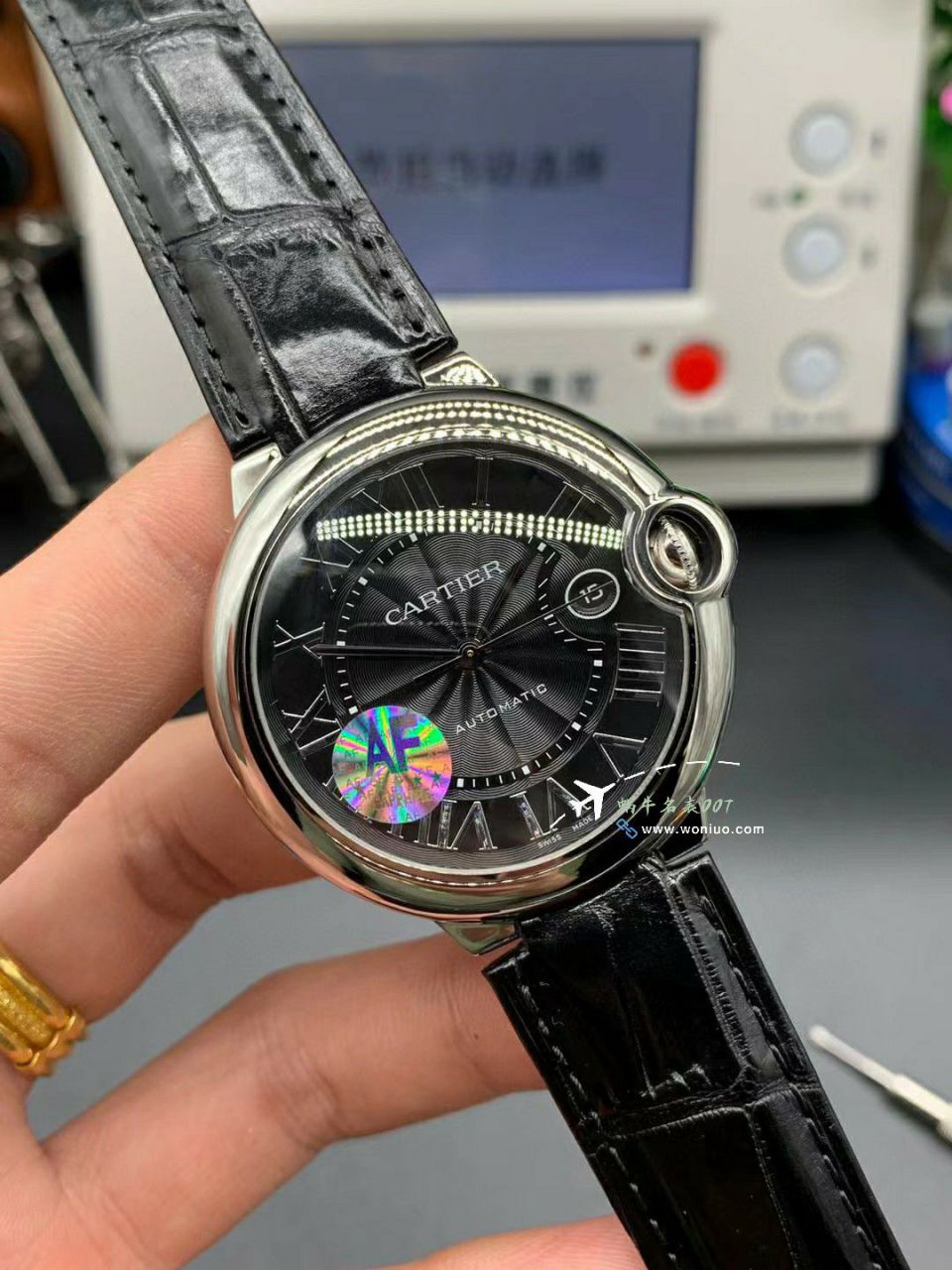 AF top  Replica Copy  Cartier  蓝气球42MM男款WSBB0003 wrist watches  / K359