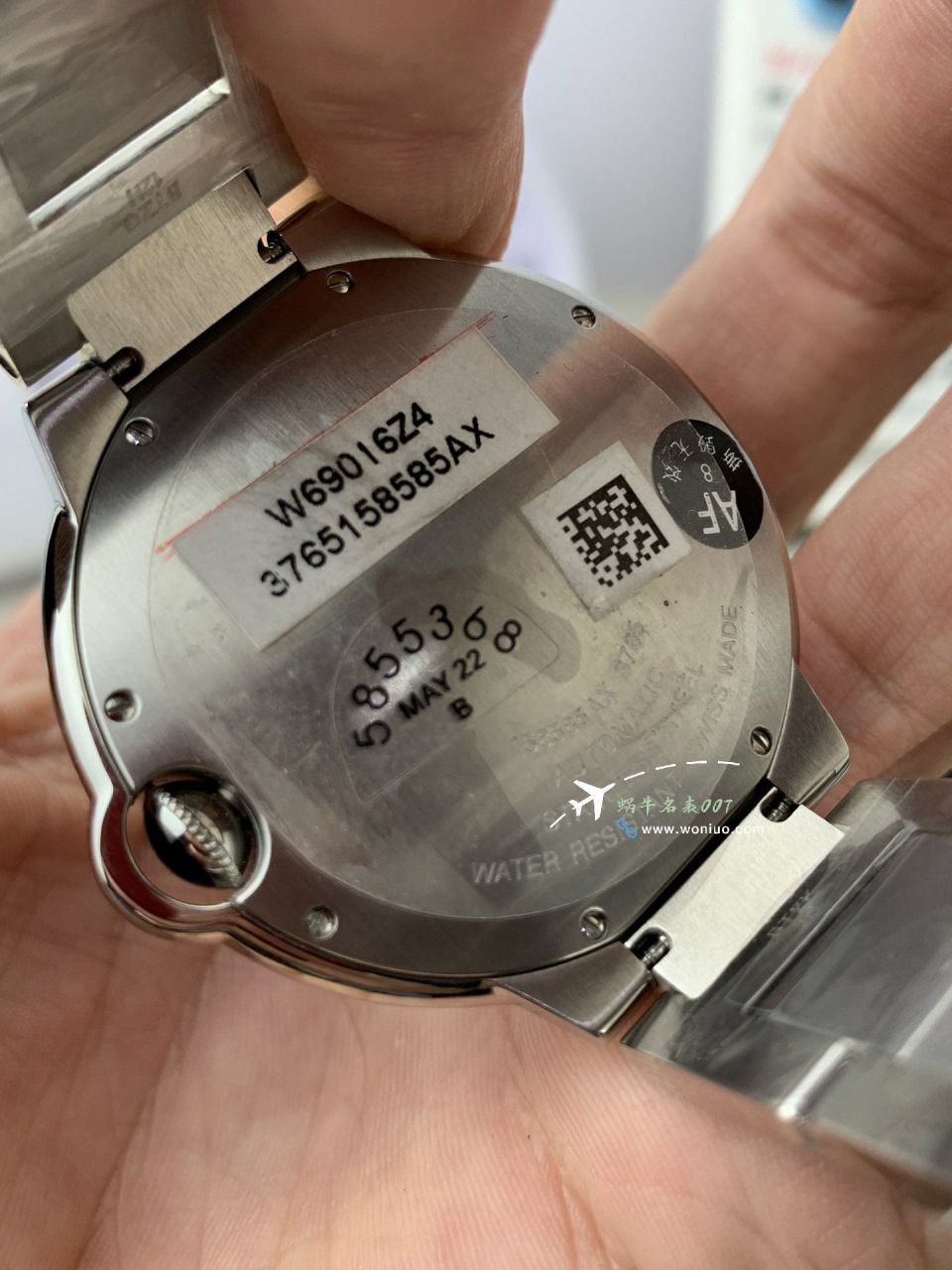 AF Cartier  蓝气球男款系列 Replica Copy  Watches W6901351 wrist watches  / K357