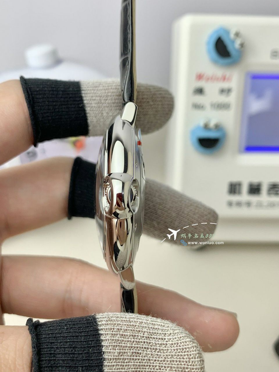AF Cartier  蓝气球男款42毫米 Replica Copy WE9009Z3 wrist watches  / K363