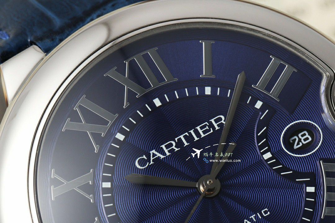 AF Cartier  蓝气球男款42毫米 Replica Copy WE9009Z3 wrist watches  / K363