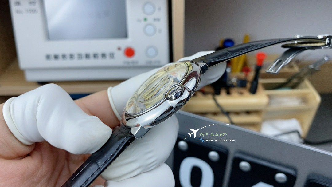 AF Cartier  蓝气球男款42毫米 Replica Copy WE9009Z3 wrist watches  / K363
