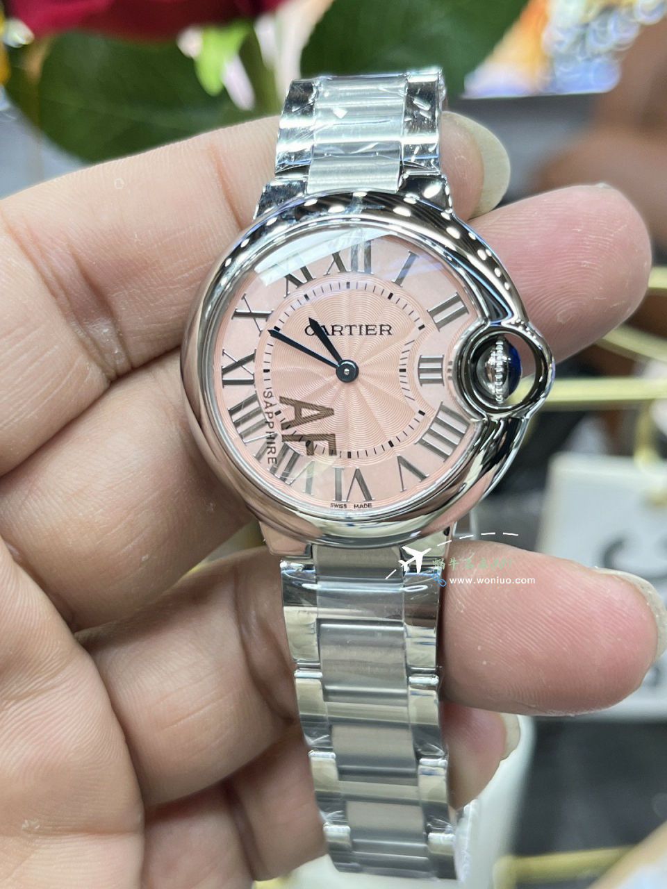 AF Cartier  蓝气球33毫米石英女 Watches  Perfect  Replica Copy W6920084，WSBB0034，W6920086 wrist watches  / K366