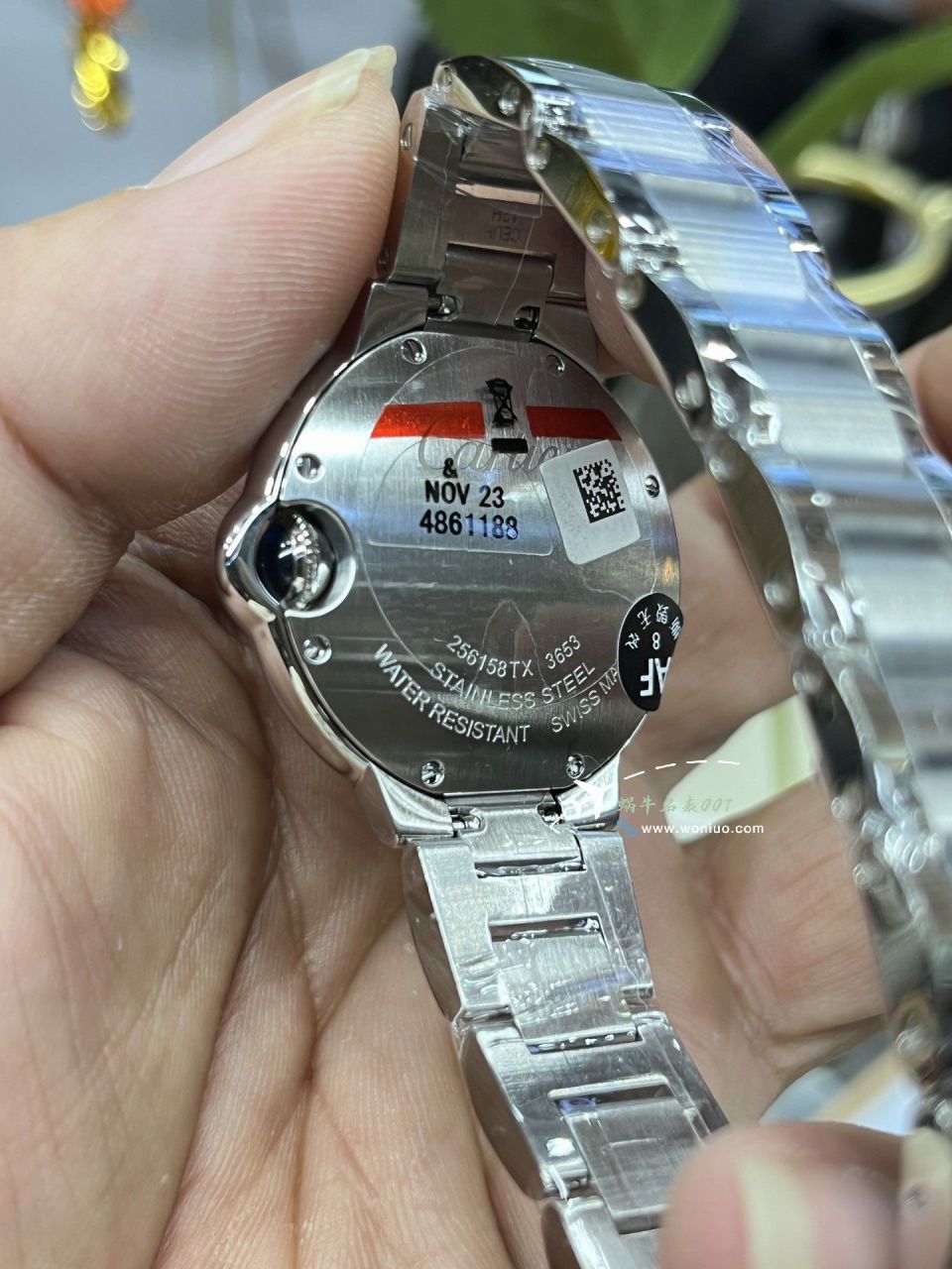 AF Cartier  蓝气球33毫米石英女 Watches  Perfect  Replica Copy W6920084，WSBB0034，W6920086 wrist watches  / K366
