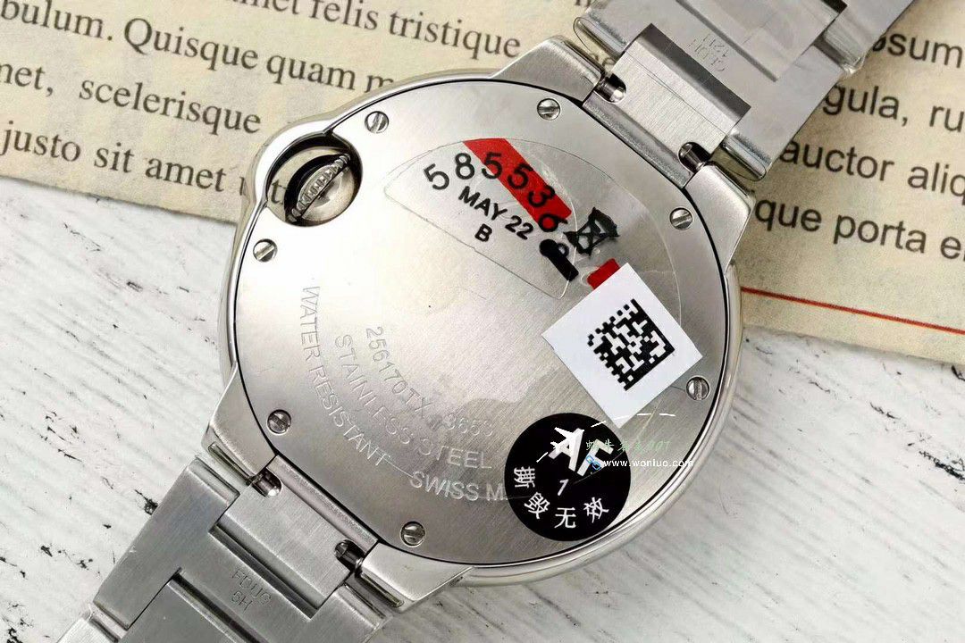 AF Cartier  蓝气球33毫米石英女 Watches  Perfect  Replica Copy W6920084，WSBB0034，W6920086 wrist watches  / K366