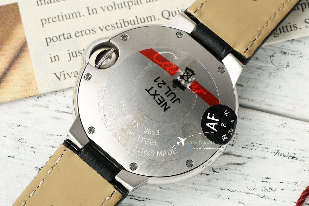AF Cartier  蓝气球33毫米石英女 Watches  Perfect  Replica Copy W6920084，WSBB0034，W6920086 wrist watches  / K366