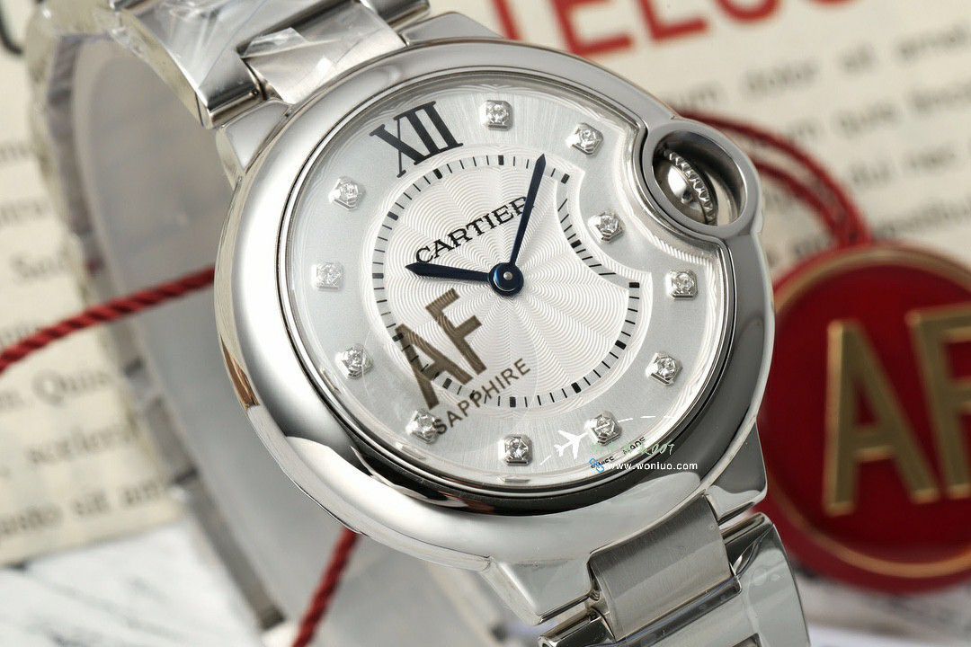 AF Cartier  蓝气球33毫米石英女 Watches  Perfect  Replica Copy W6920084，WSBB0034，W6920086 wrist watches  / K366