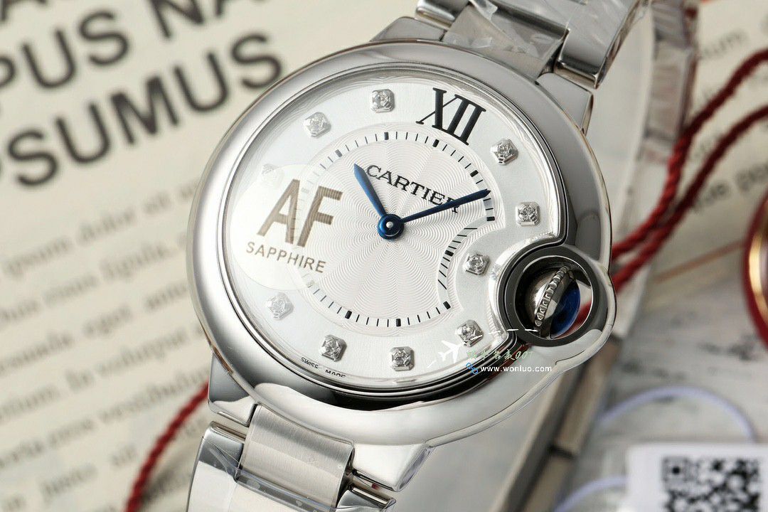 AF Cartier  蓝气球33毫米石英女 Watches  Perfect  Replica Copy W6920084，WSBB0034，W6920086 wrist watches  / K366
