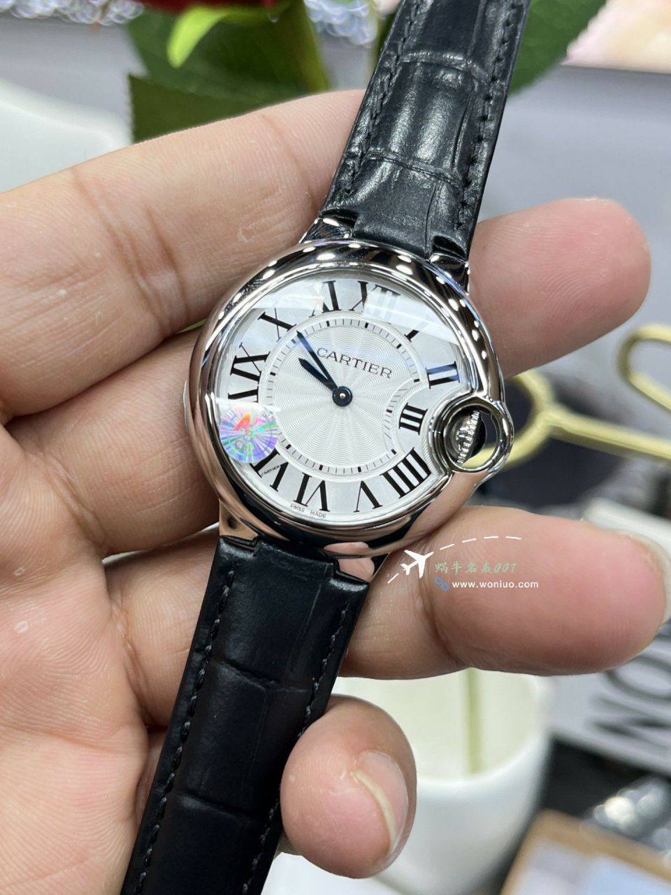 AF Cartier  蓝气球33毫米石英女 Watches  Perfect  Replica Copy W6920084，WSBB0034，W6920086 wrist watches  / K366