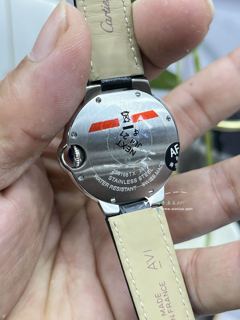 AF Cartier  蓝气球33毫米石英女 Watches  Perfect  Replica Copy W6920084，WSBB0034，W6920086 wrist watches  / K366