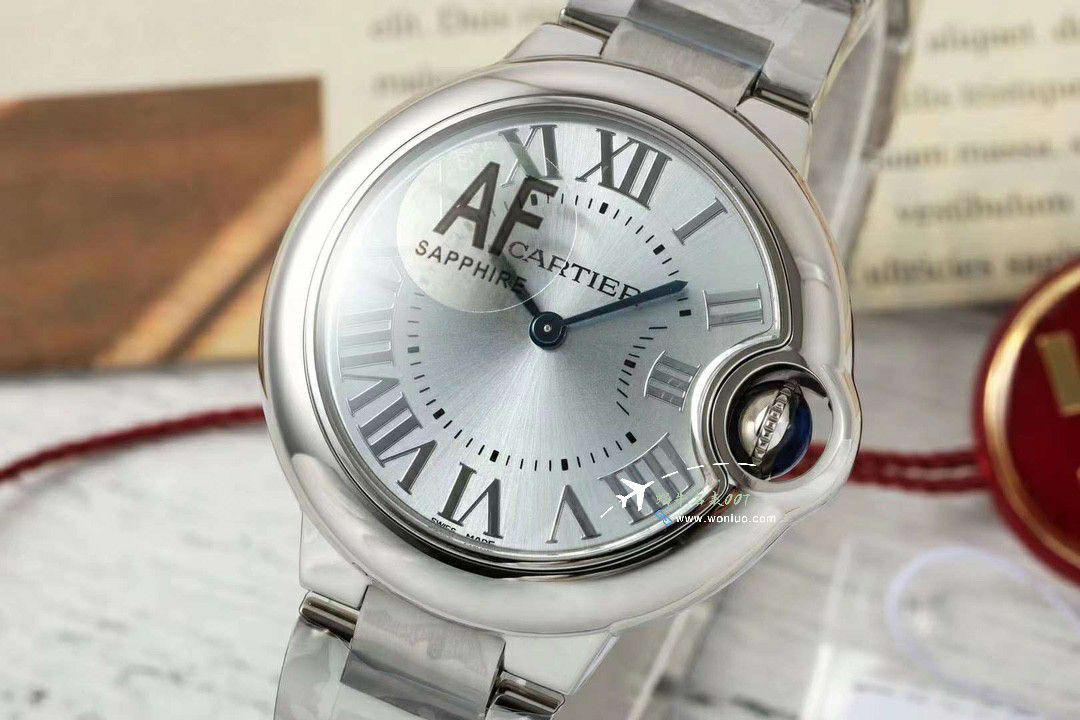 AF Cartier  蓝气球33MM石英 Replica Copy 女士 Watches 系列WSBB0047 wrist watches  / K367