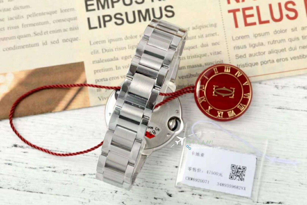 AF Cartier  蓝气球33MM石英 Replica Copy 女士 Watches 系列WSBB0047 wrist watches  / K367
