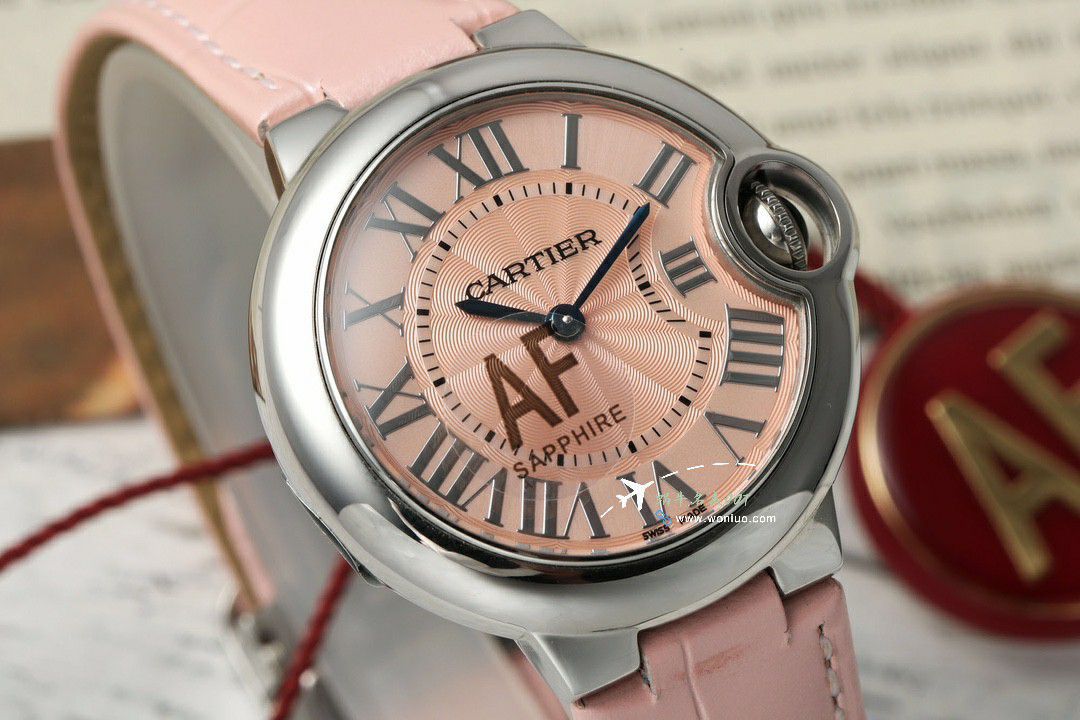 AF Cartier  蓝气球33MM石英 Replica Copy 女士 Watches 系列WSBB0047 wrist watches  / K367